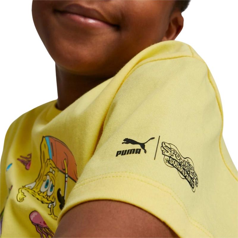 Camiseta-Puma-X-Bob-Esponja-Infantil