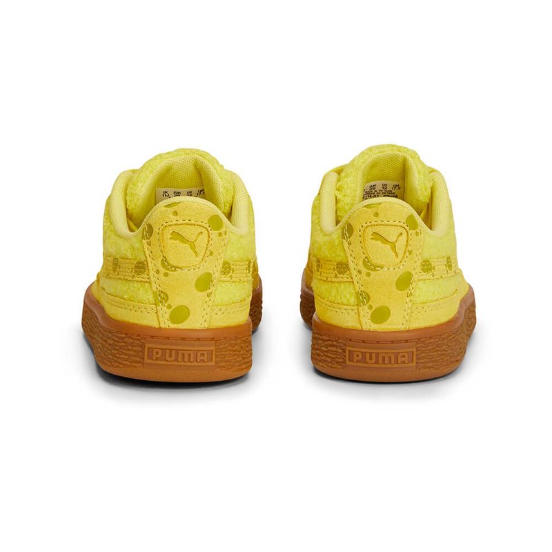 Tenis-Puma-Suede-X-Bob-Esponja-PS-Infantil