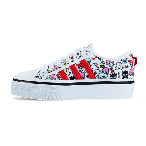 Tênis adidas Nizza Plataform x Hello Kitty GS Infantil