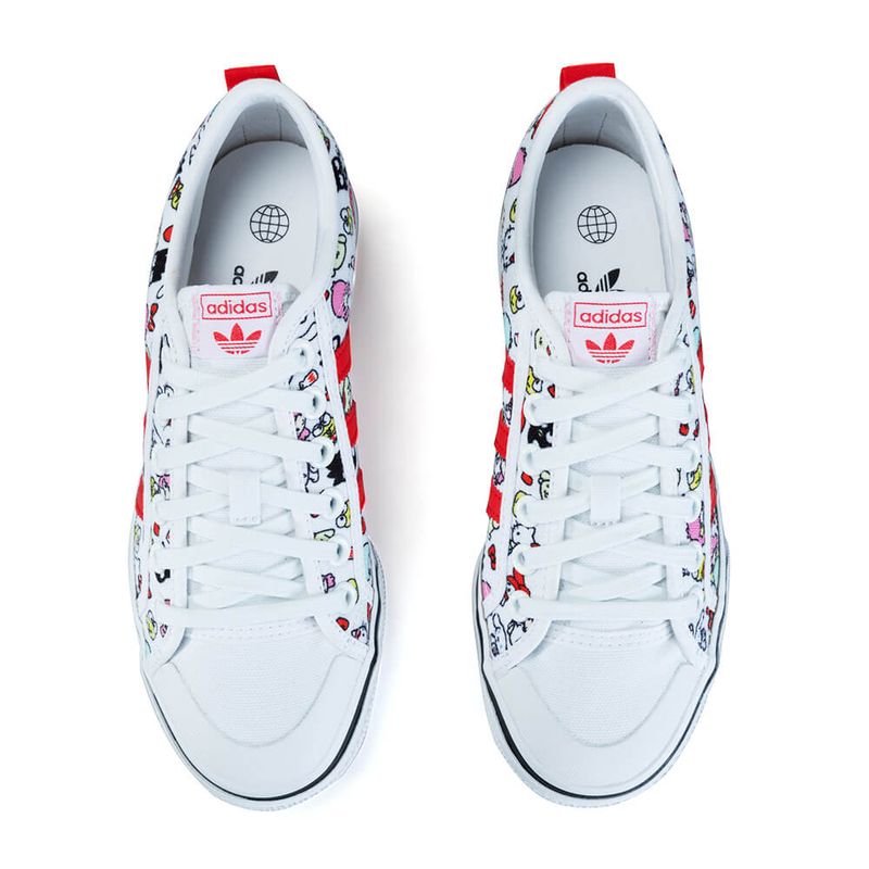 Tenis-adidas-Nizza-Plataform-x-Hello-Kitty-GS-Infantil