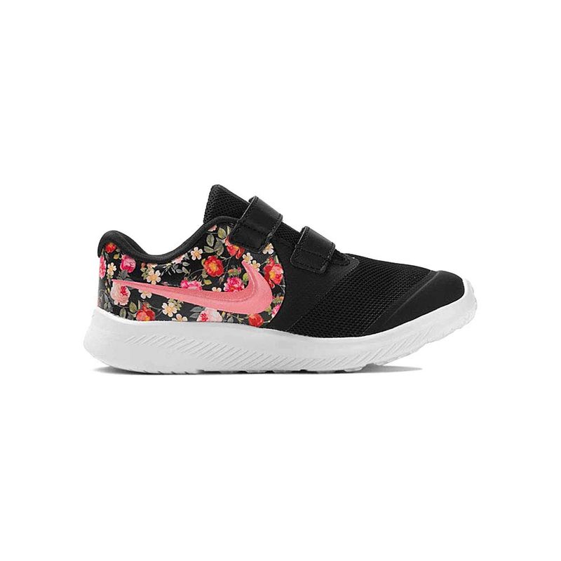 Nike star store runner black floral