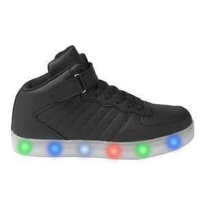 Tênis Proskate Led Cano Alto Infantil