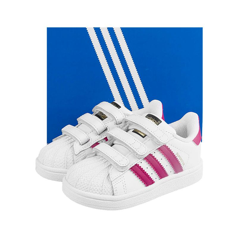 Tenis-adidas-Superstar-Velcro-TD-Infantil