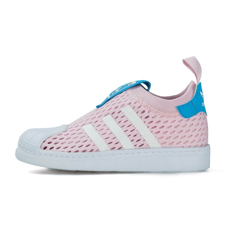 Adidas superstar best sale infantil rosa