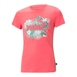 Camiseta Puma Ess+ Flower Power Infantil