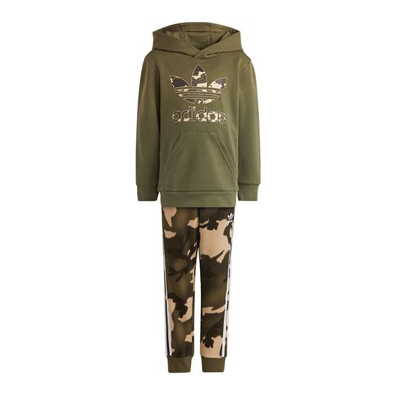 Conjunto adidas Camuflado Manga Longa Infantil