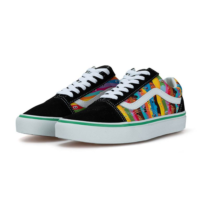 Tenis-Vans-Old-Skool-X-Vila-Sesamo-GS-Infantil
