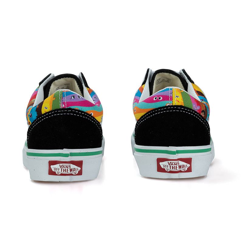 Tenis-Vans-Old-Skool-X-Vila-Sesamo-GS-Infantil