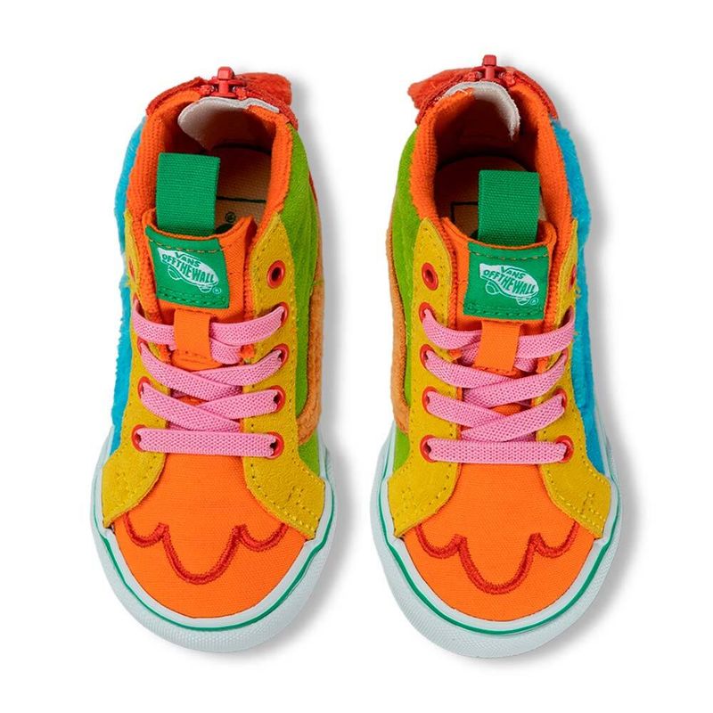 Tenis-Vans-Sk8-Hi-X-Vila-Sesamo-TD-Infantil