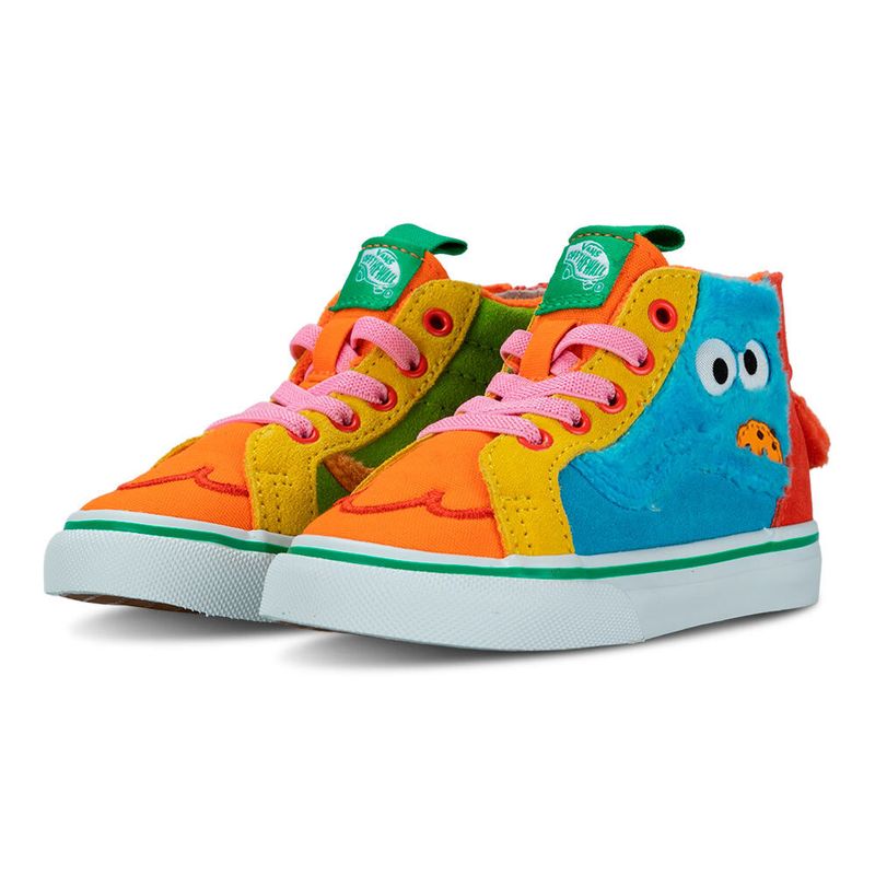 Tenis-Vans-Sk8-Hi-X-Vila-Sesamo-TD-Infantil