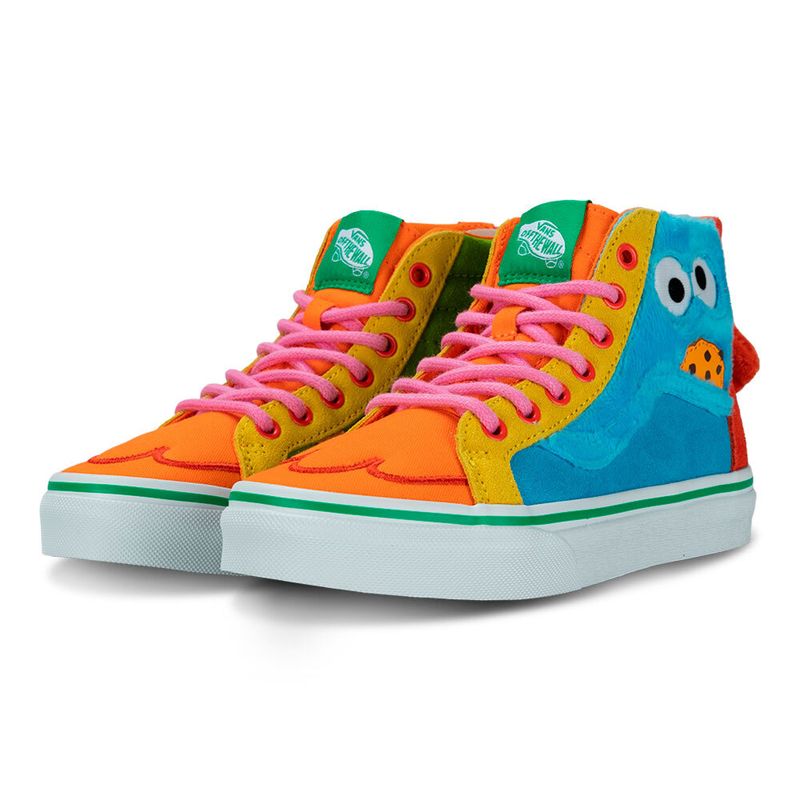 Tenis-Vans-Sk8-Hi-X-Vila-Sesamo-PS-Infantil