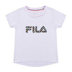 Camiseta Fila Letter Slim Infantil