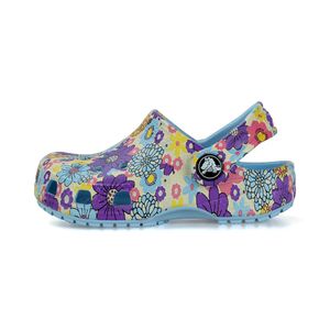 Sandália Crocs Classic Retro Floral Clog T PS Infantil