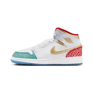 Tênis Air Jordan 1 Mid GS Infantil