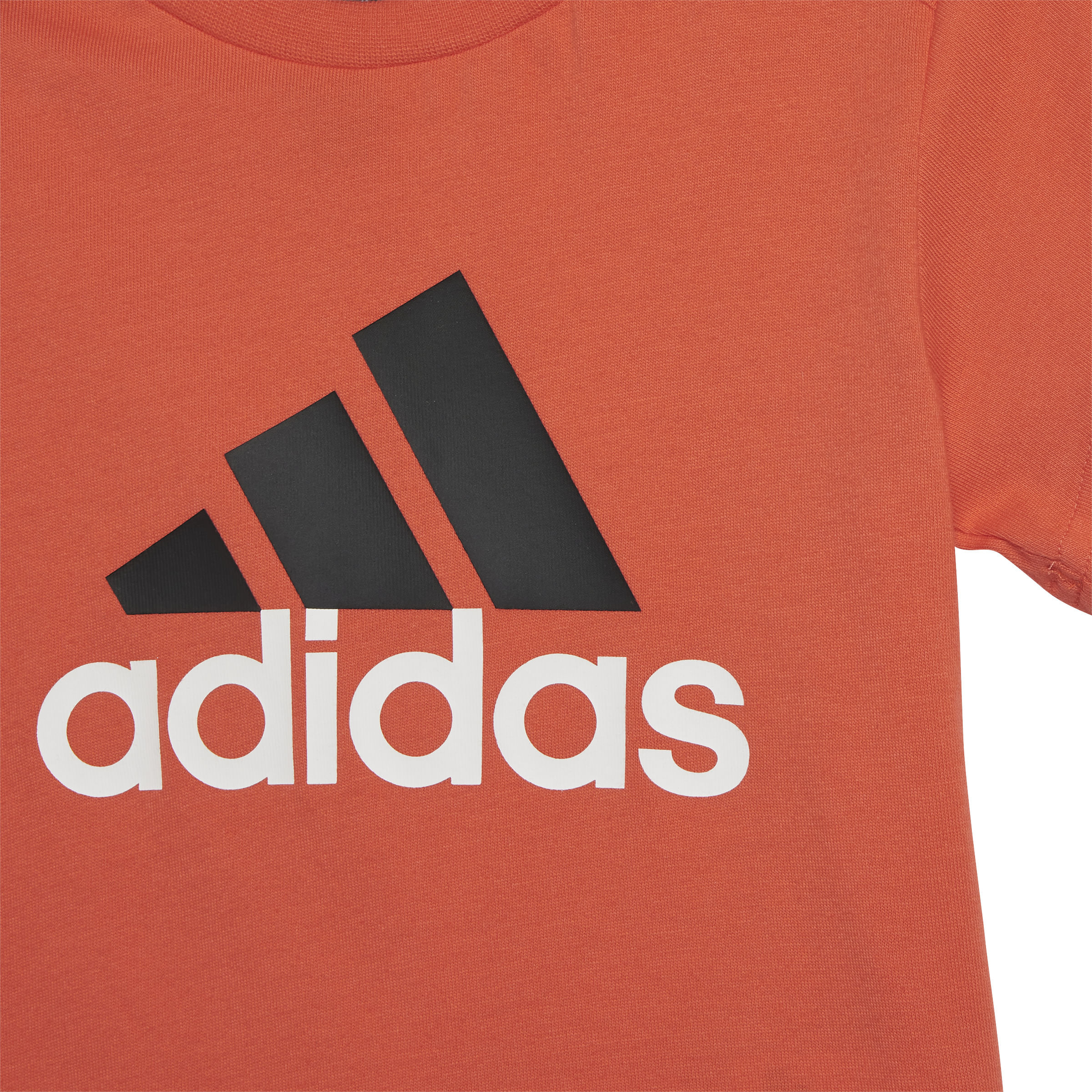 Adidas orange t sale shirt