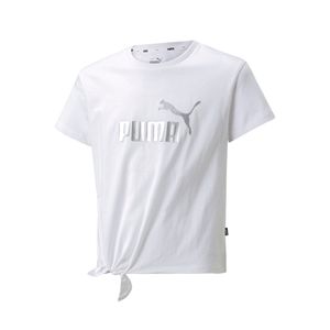 Camiseta Puma Ess Logo Knotted Infantil