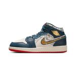 Tenis-Air-Jordan-1-Mid-Se-BG-GS-Infantil