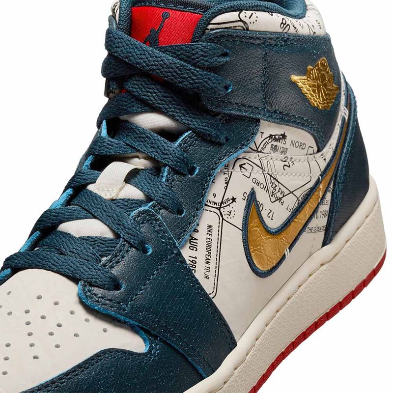 Tenis-Air-Jordan-1-Mid-Se-BG-GS-Infantil