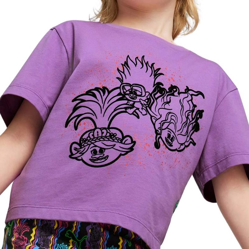 Camiseta-Puma-X-Trolls-Graphic-Infantil