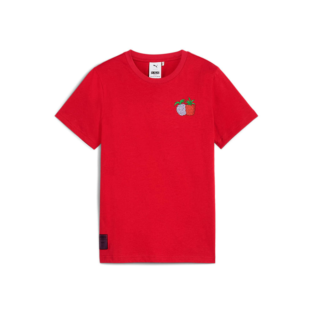 DRACO J.Team●PUMA●MOMO＜ピットシャツ 刺繍＞M1412c Camiseta Puma X One Piece Graphic Infantil | Camiseta é na magic feet