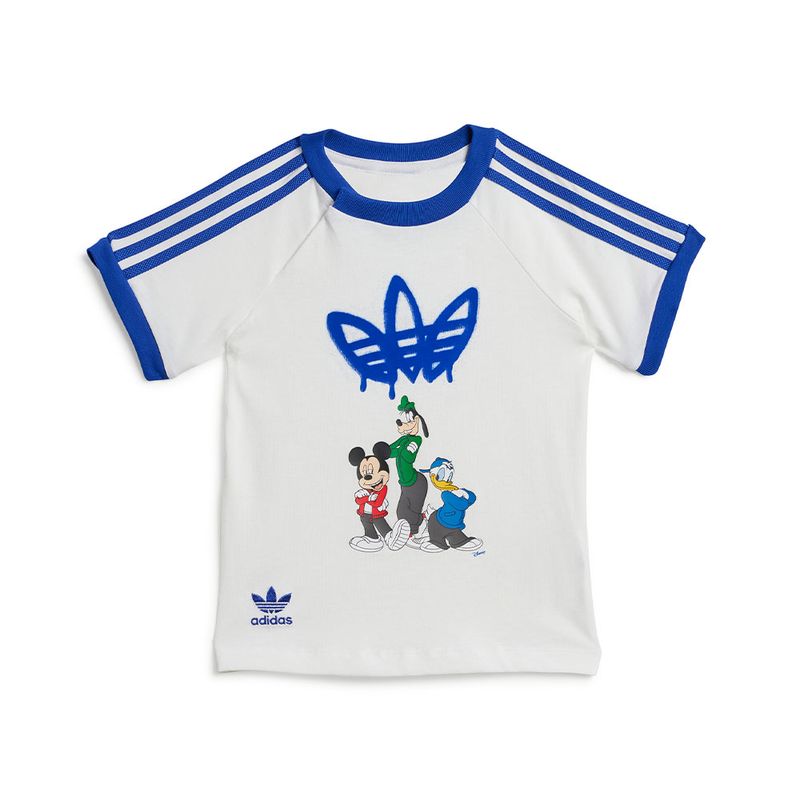 Conjunto-adidas-Disney-Manga-Curta-Infantil