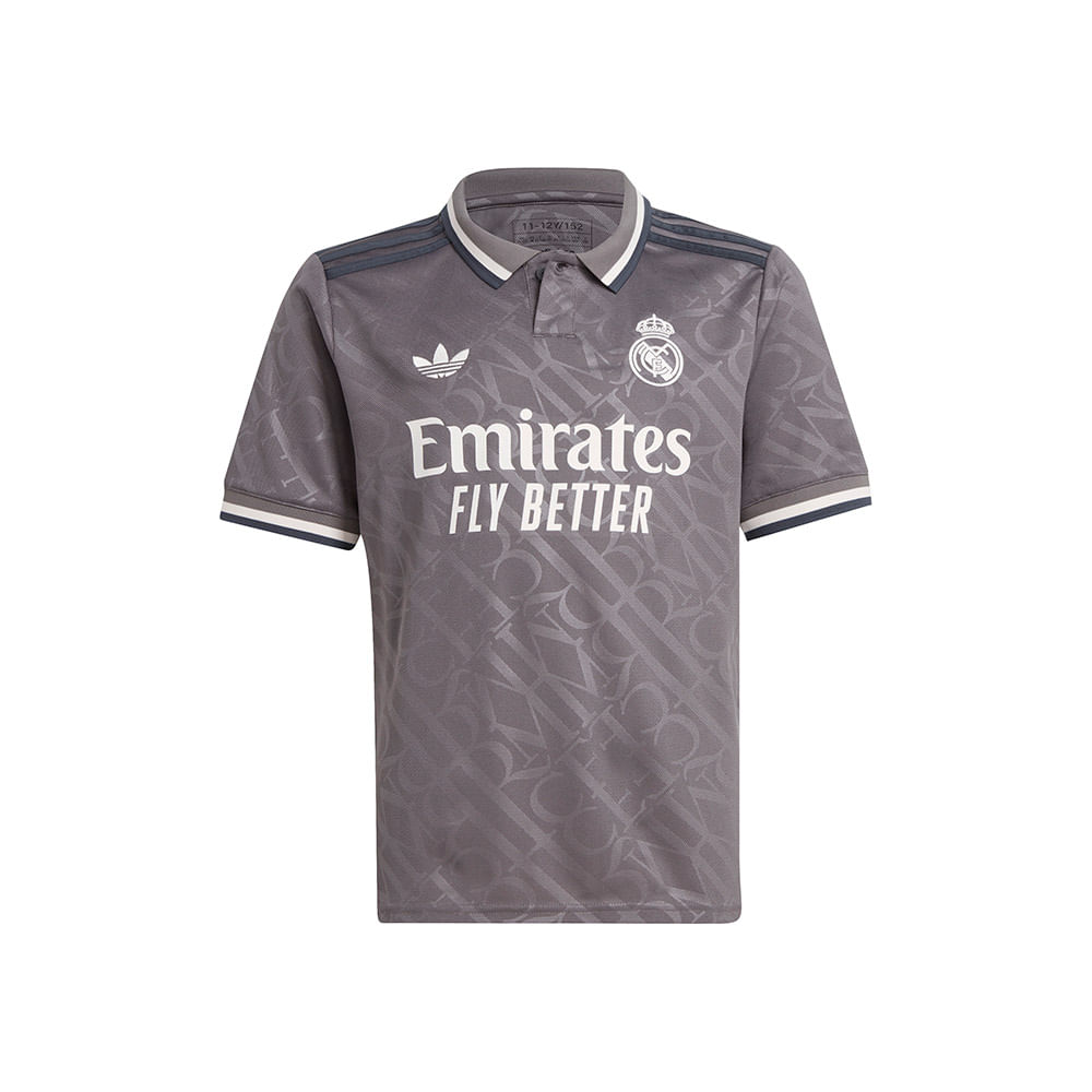adidas Real Madrid シャツ ライトグレー Camisa adidas Real Madrid 3 Infantil | Camisas é na Magic Feet
