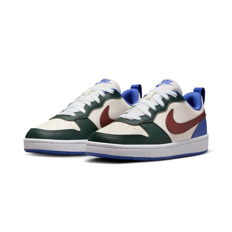 Tenis-Nike-Court-Borough-Low-Recraft-GS-Infantil