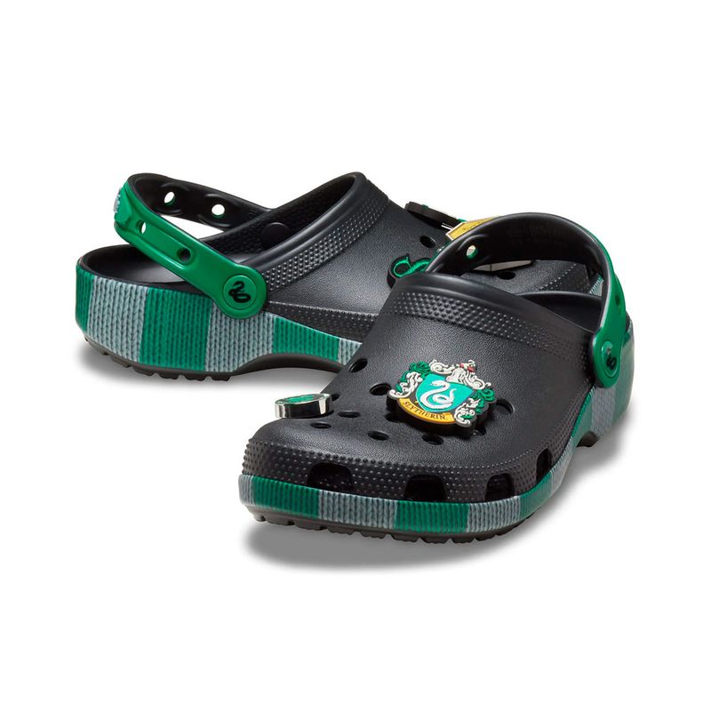 Sandalia-Crocs-Slytherin-Classic-Clog-Infantil