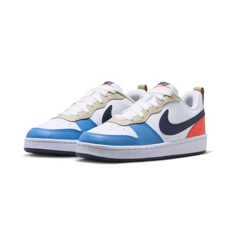 Tenis-Nike-Court-Borough-Low-Recraft-GS-Infantil