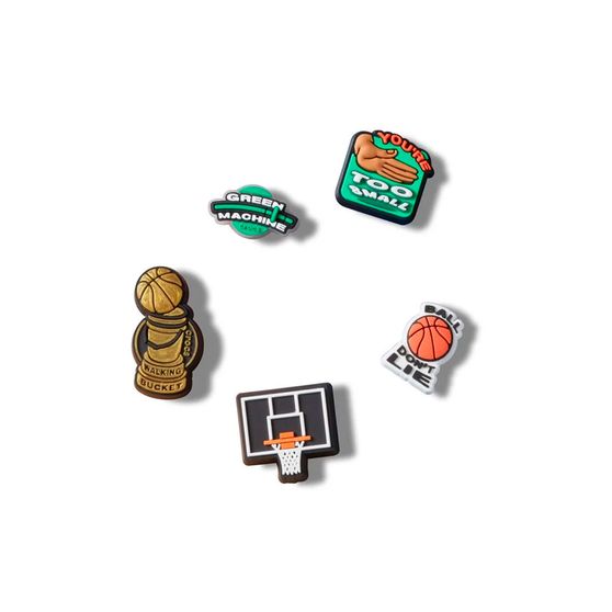 Jibbitz Crocs Basketball Gamer 5 Pack Unissex