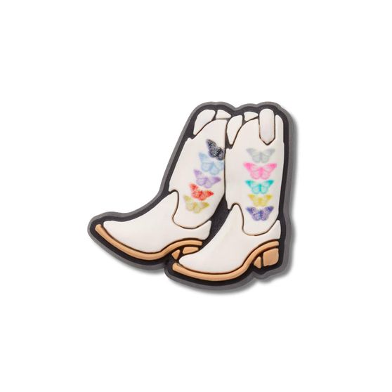 Jibbitz Crocs Butterfly Cowgirl Boots Infantil