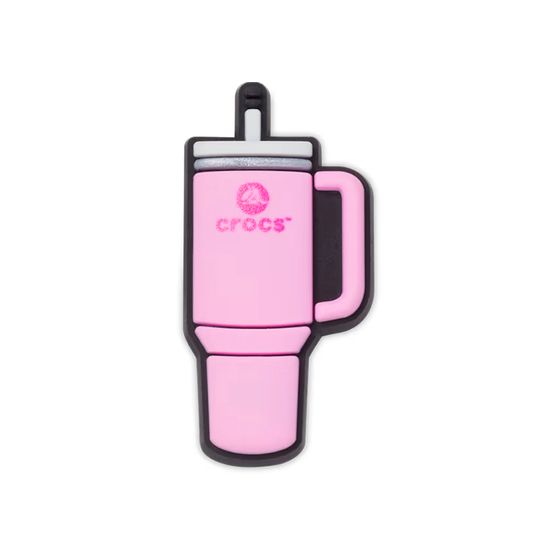 Jibbitz Crocs Pink Water Bottle Unissex