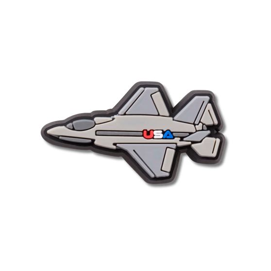Jibbitz Crocs Usa Fighter Jet Unissex