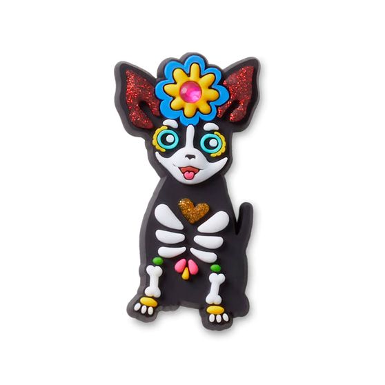 Jibbitz Crocs Dia de Los Muertos Dog Infantil