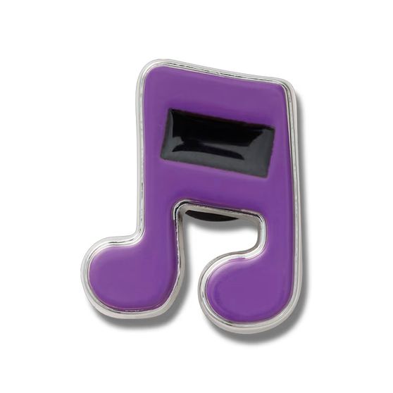 Jibbitz Crocs Purple Music Note Unissex
