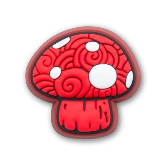 Jibbitz Crocs Swirl Mushroom Unissex