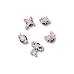 Jibbitz Crocs Silver and Pink Unissex