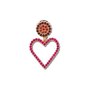 Jibbitz Crocs Pink Beaded Heart Infantil