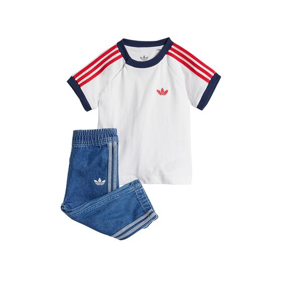 Conjunto adidas Denim Infantil