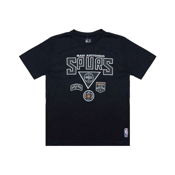 Camiseta Nba Patches Logo Infantil