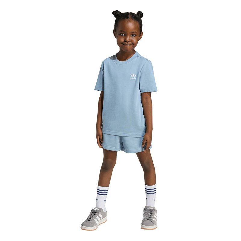 Conjunto-adidas-Trefoil-Essential-Infantil