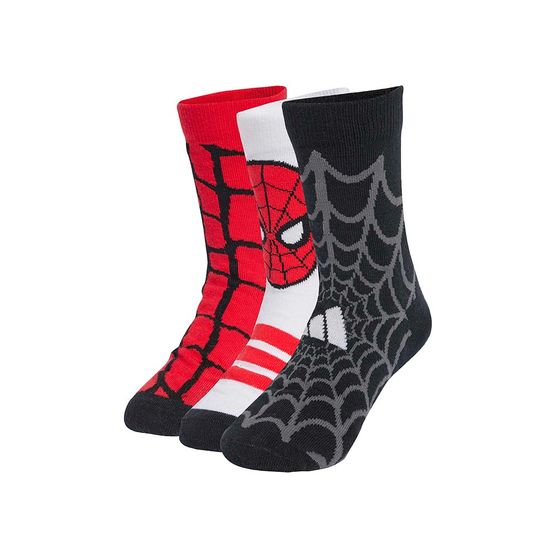 Meia adidas Marvel Spider Man 3 Pares Infantil