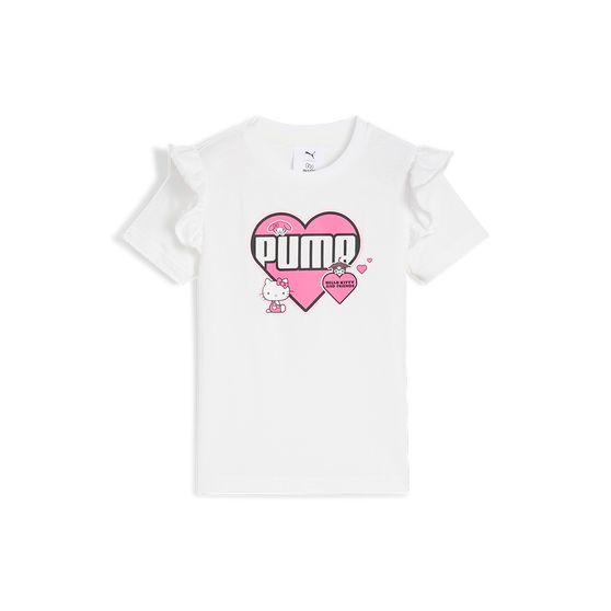 Camiseta Puma X Hello Kitty & Friends Ruffle Infantil