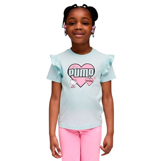 Camiseta Puma X Hello Kitty & Friends Ruffle Infantil