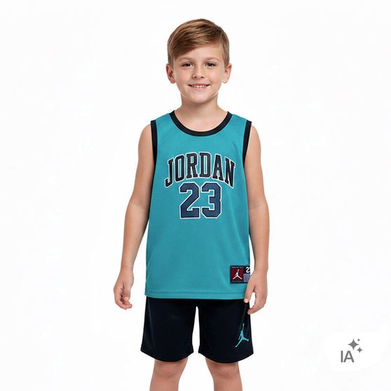 Conjunto Jordan 23 Jersey Infantil