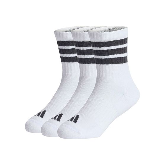 Meia adidas 3 Stripes KD Crew 3 Pares Infantil