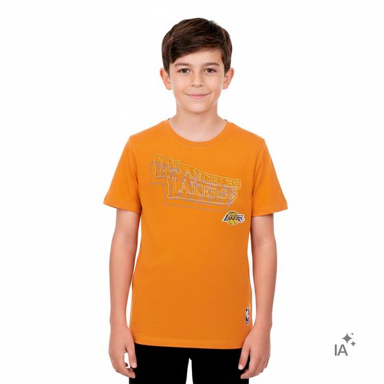 Camiseta Nba Los Angeles Lakers Infantil