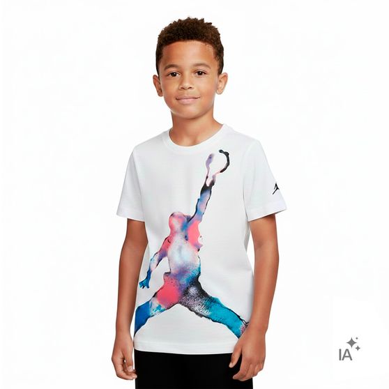 Camiseta Jordan Mj Jumpman Infantil