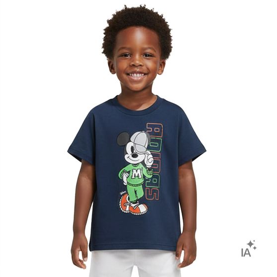 Camiseta adidas Disney Mickey Mouse Infantil