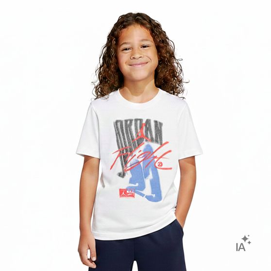 Camiseta Jordan Flight Infantil